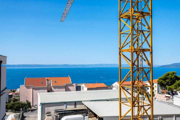 Makarska, odličan dvosoban stan s pogledom NKP 69, 53 m2