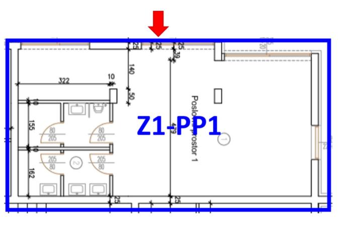 Pula, Veli Vrh - Poslovni prostor u novogradnji 73 m2