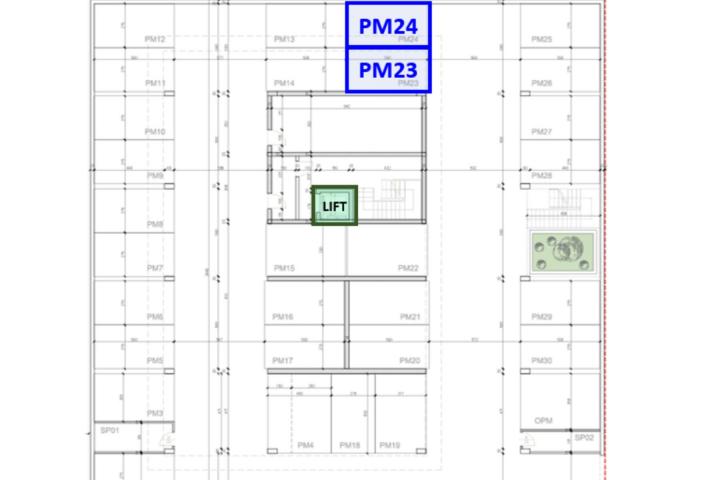 Pula, Veli Vrh - NOVOGRADNJA 2SS sa liftom i garažnim PM