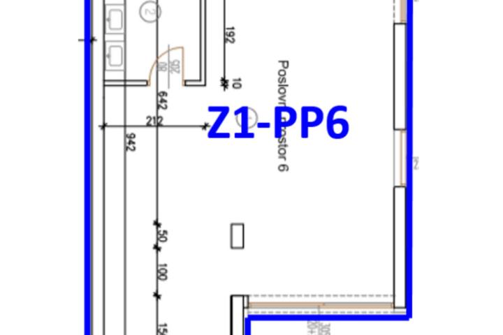 Pula, Veli Vrh - Poslovni prostor u novogradnji 65 m2