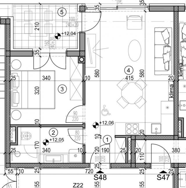 Wohnung Neubauprojekt in Pula! Modernes Apartmenthaus in der Nähe des Stadtzentrums.