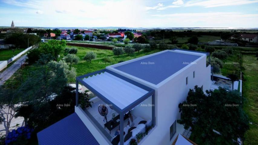 House We are selling a beautiful duplex house with a pool and a view of the sea and Brijuna, in Gali