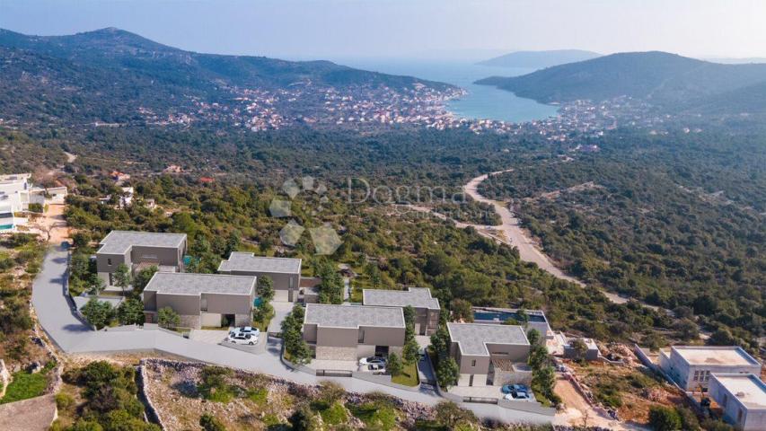 MARINA/VINIŠĆE- PREDIVNA VILLA S ČAROBNIM POGLEDOM NA MORE 3