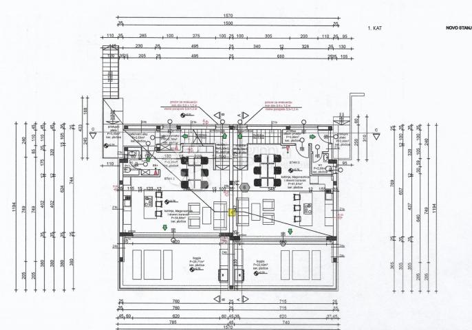 Flat Drage, Pakoštane, 68m2