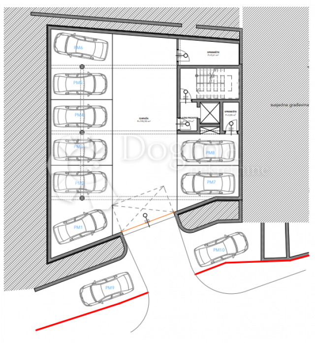 Wohnung Okrug Gornji, Okrug, 72,34m2