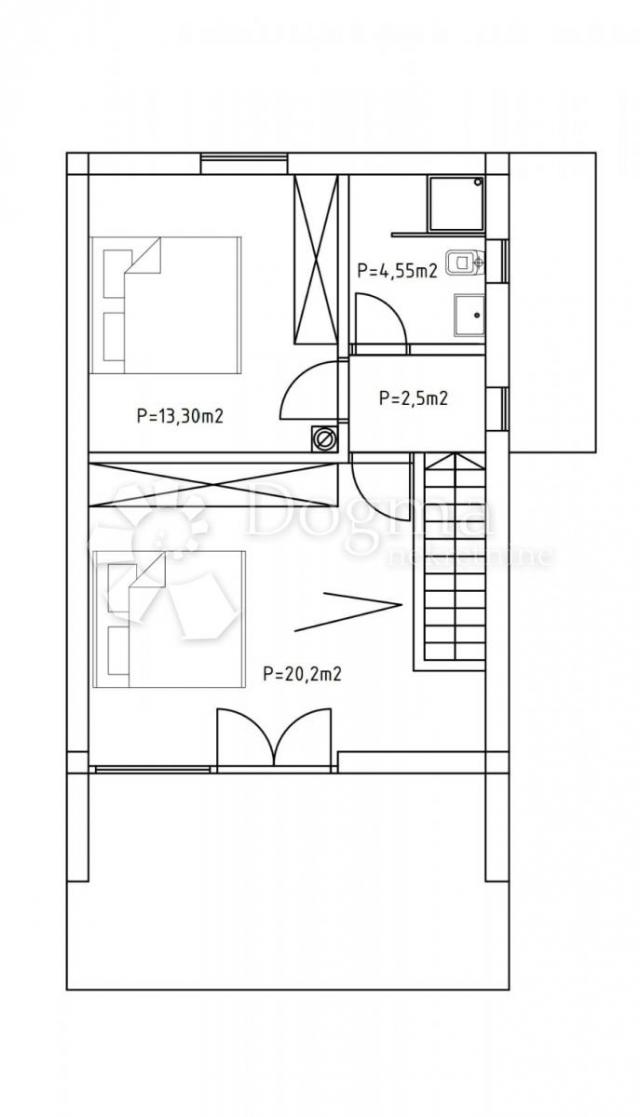 House Donji Oštri Vrh Ozaljski, Ozalj, 100m2