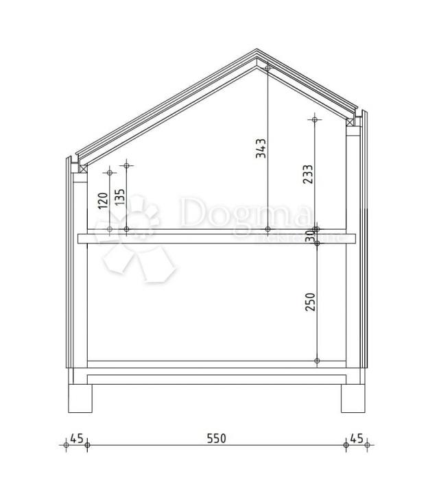 House Donji Oštri Vrh Ozaljski, Ozalj, 100m2