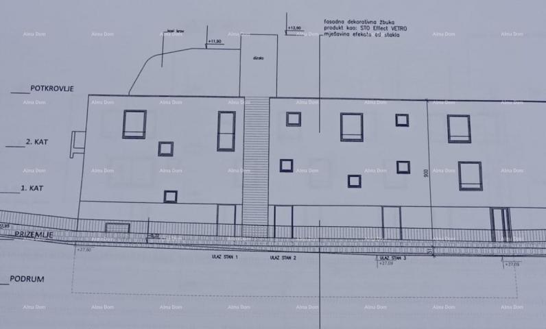 Stan Prodaja penthouse stana u novom stambenom projektu na ekskluzivnoj lokaciji, Rovinj!