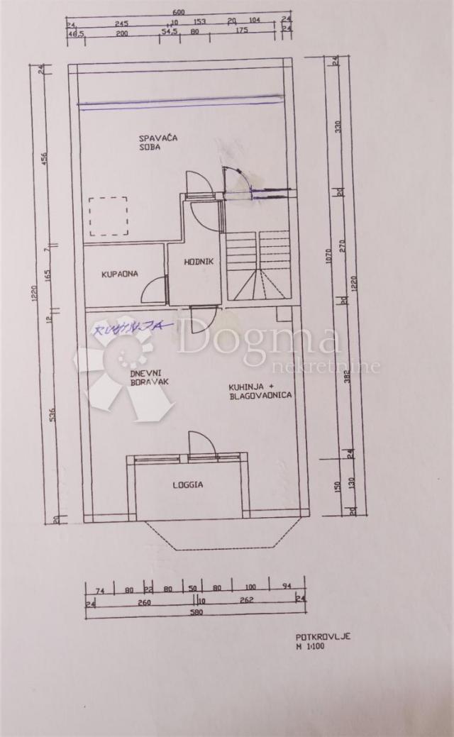 Apartment Selce, Crikvenica, 56,27m2