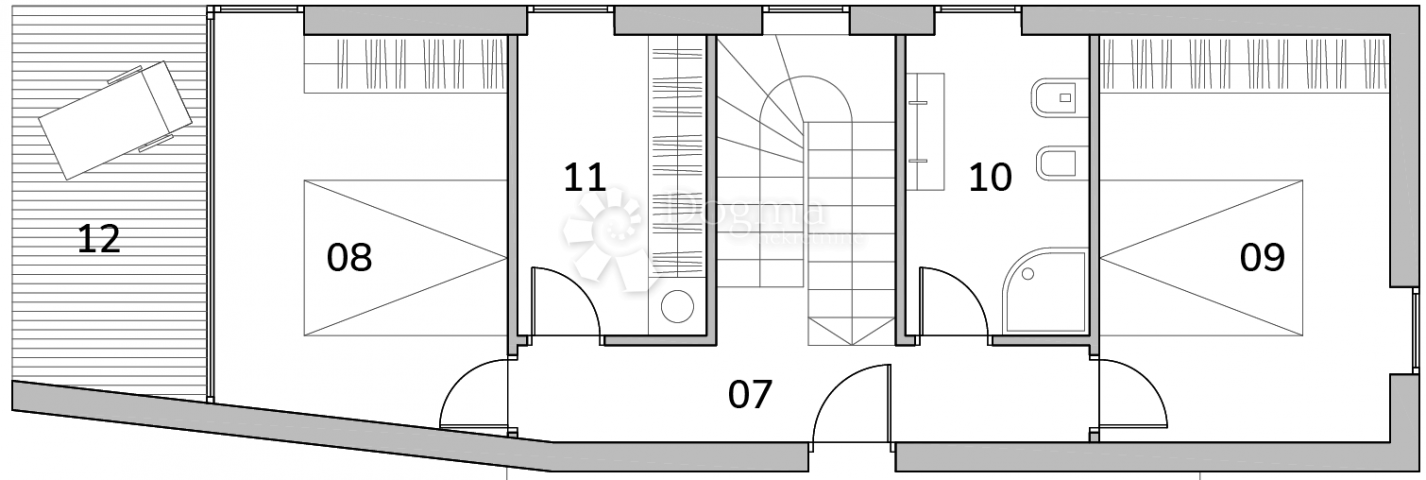  Luksuzni duplex apartman u blizini mora!