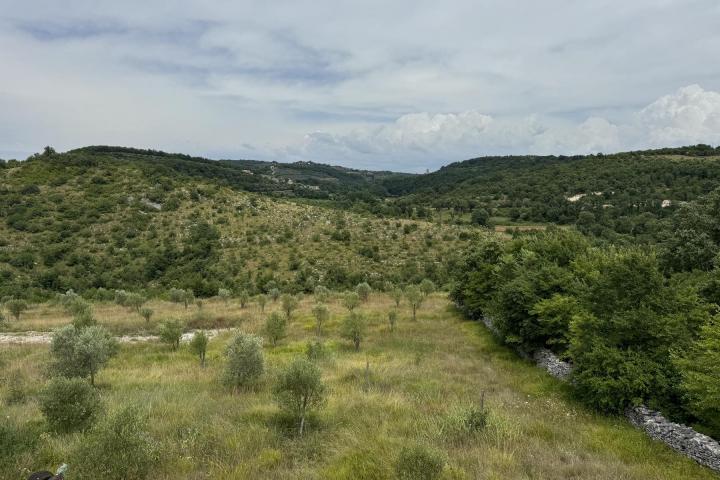 Istra, Buje, Moderna dvojna kuća s prekrasnim pogledom na Momjan 