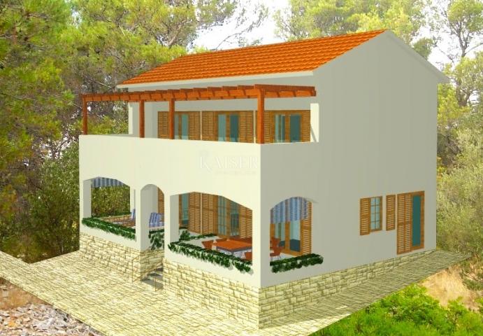 Building land Nerezine, Mali Lošinj, 450m2