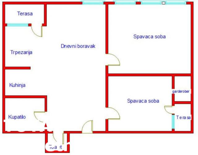 3 Trosoban stan NOVI SAD, 144200€