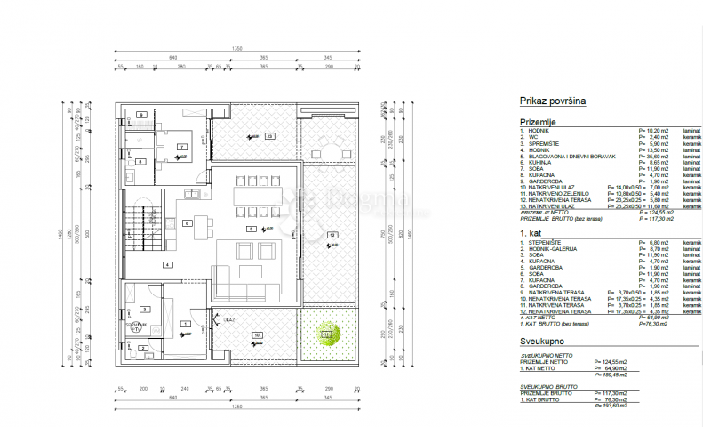 Haus Rabac, Labin, 189,45m2