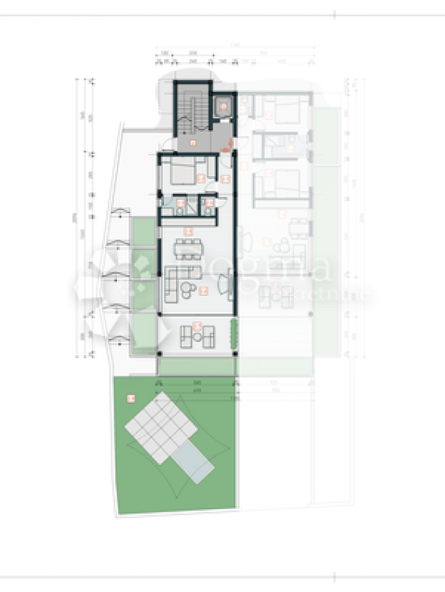 Flat Podsolarsko, Šibenik - Okolica, 103,48m2