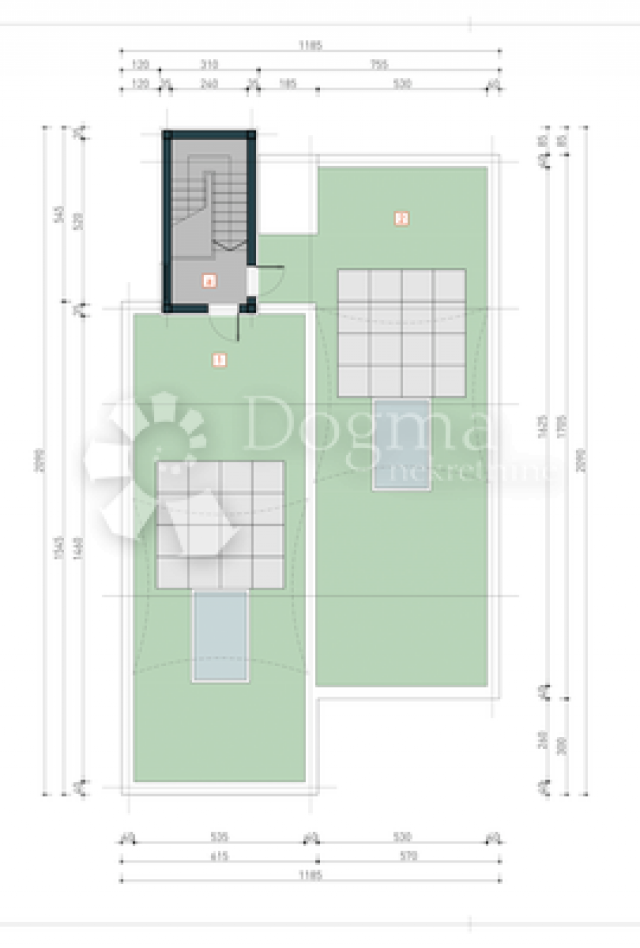 Wohnung Podsolarsko, Šibenik - Okolica, 103,48m2