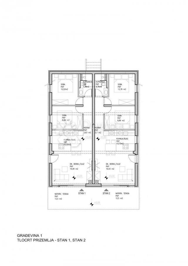 Flat Pag, 99,45m2