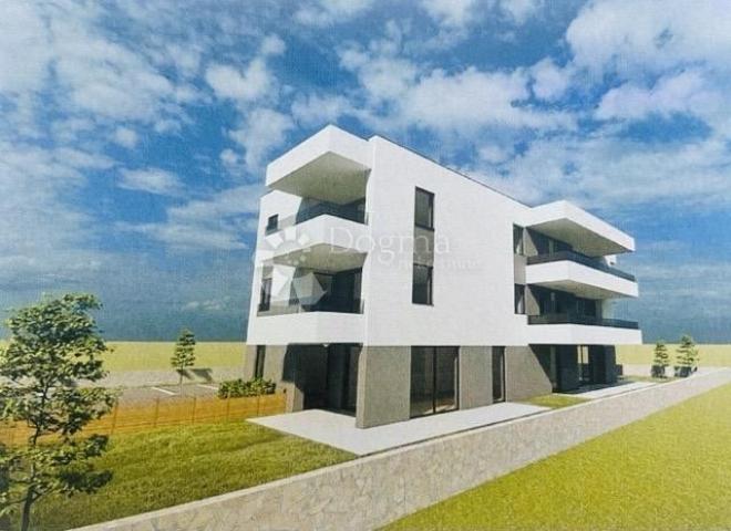 Otok Pag Novalja, novi stan 50, 92m2, 2S+DB, 2. kat