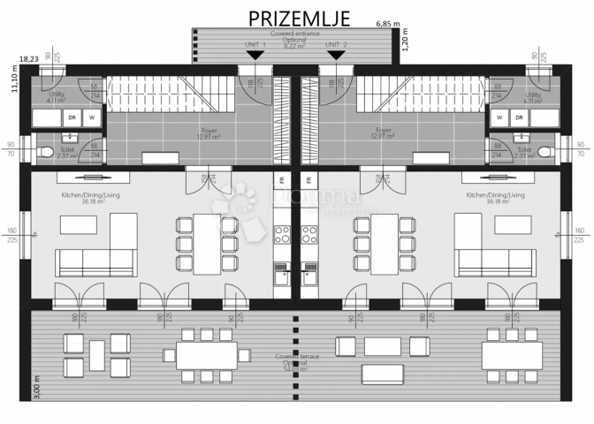 GRAĐEVINSKO ZEMLJIŠTE s nevjerovatnim pogledom - izgradite svoj dom uz STECO