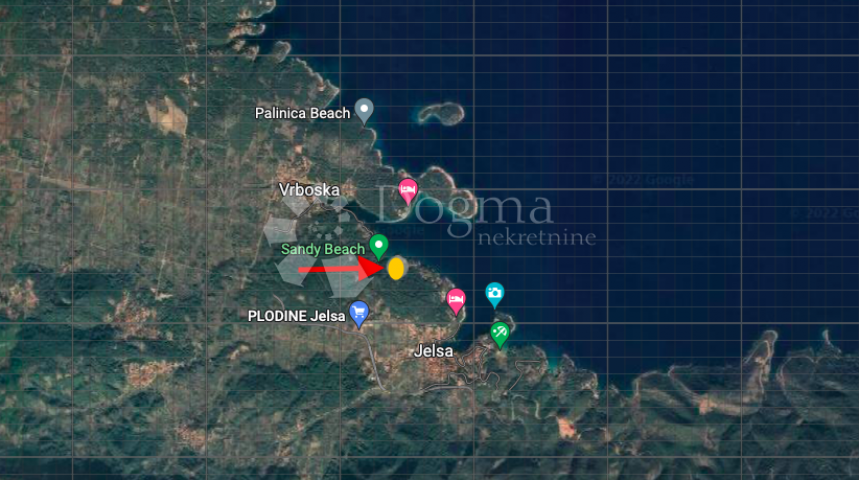 Novo u ponudi, atraktivno zemljište za ville na otoku Hvaru