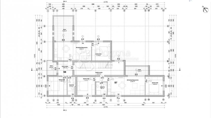 Wohnung Privlaka, 51,18m2