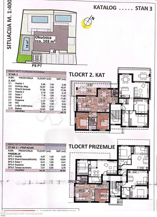 MALINSKA, NOVOGRADNJA, PENTHOUSE SA BAZENOM I POGLEDOM NA MORE 