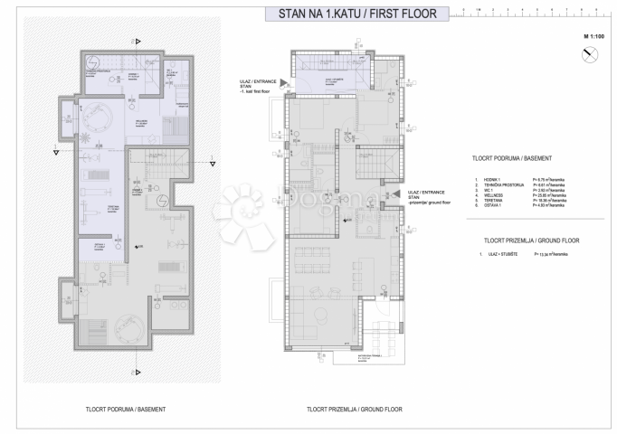 Flat Kolovare, Zadar, 267,73m2