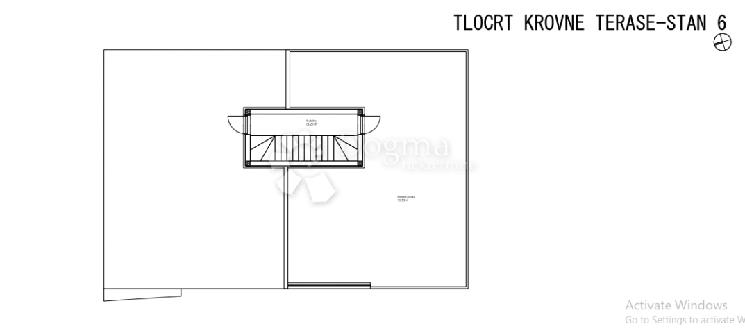 Wohnung Privlaka, 132,28m2