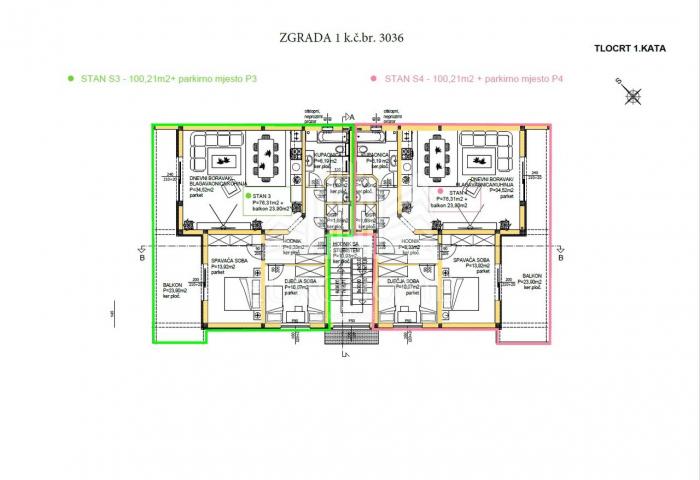 ZADAR -PRIVLAKA, NOVOGRADNJA TOP STANOVI