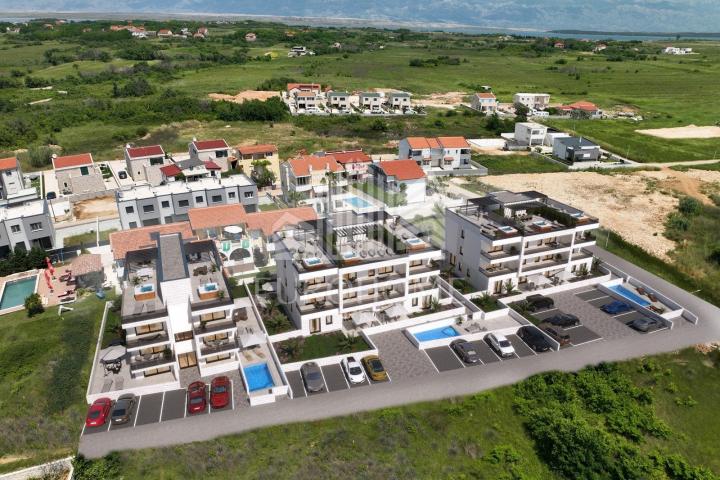 Privlaka Luxury Residence, 2bedroom flat, GAREDN+POOL