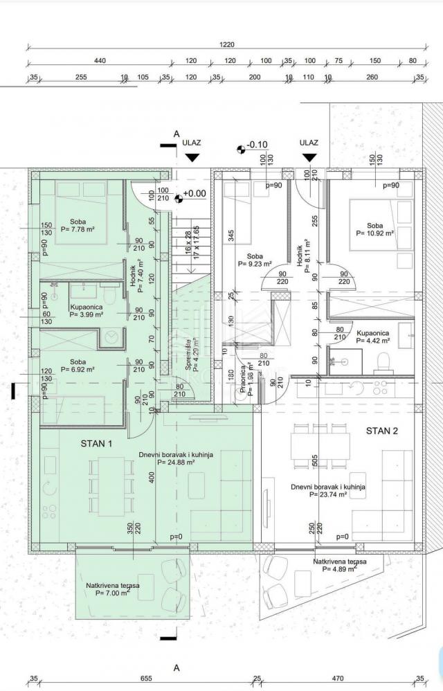  NOVOGRADNJA - VIR, moderan apartman, 62, 82m2