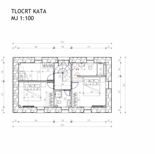 PODSTRANA -  KAMENA KUĆA S POGLEDOM NA MORE