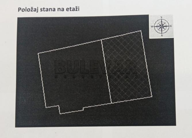 Beograd, Krnjača, stan na prvom spratu – dvosoban 49. 70 m2, novogradnja