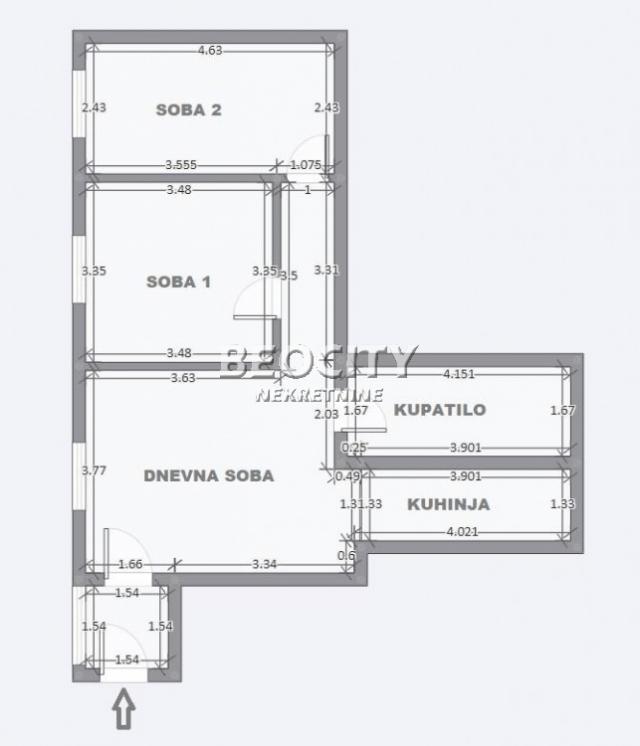 Savski venac, Dedinje, Mihaila Avramovića, 3. 0, 60m2, 200000EUR