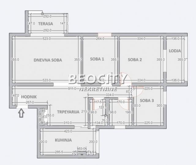 Rakovica, Labudovo brdo, 11. krajiške divizije, 3. 5, 89m2, 185000EUR