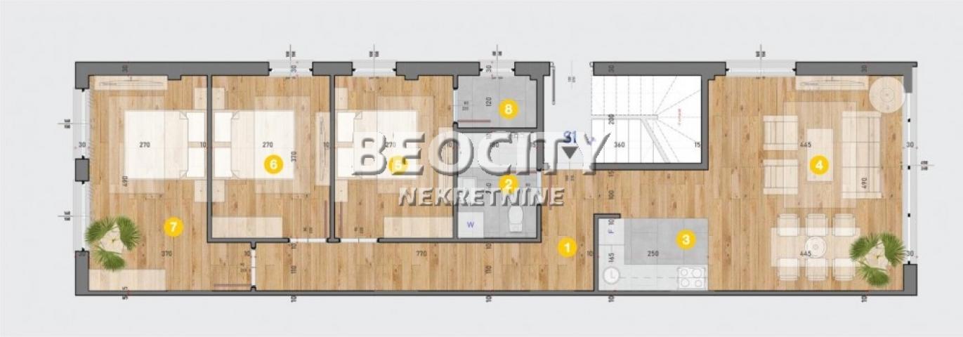 Novi Sad, Telep, Subotička , 4. 0, 77m2, 202200EUR