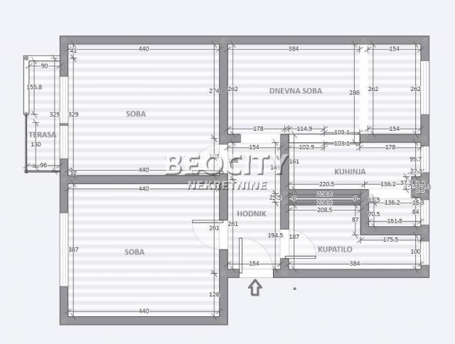 Palilula, Palilulska pijaca, Ilije Garašanina, 2. 5, 67m2, 250000EUR