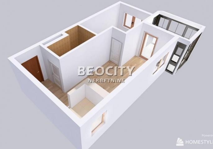 Novi Beograd, Tošin bunar, Petra Kočića, 2. 0, 46m2, 200000EUR