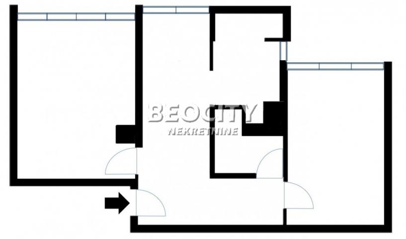 Novi Sad, Detelinara, , 2. 5, 58m2, 125000EUR