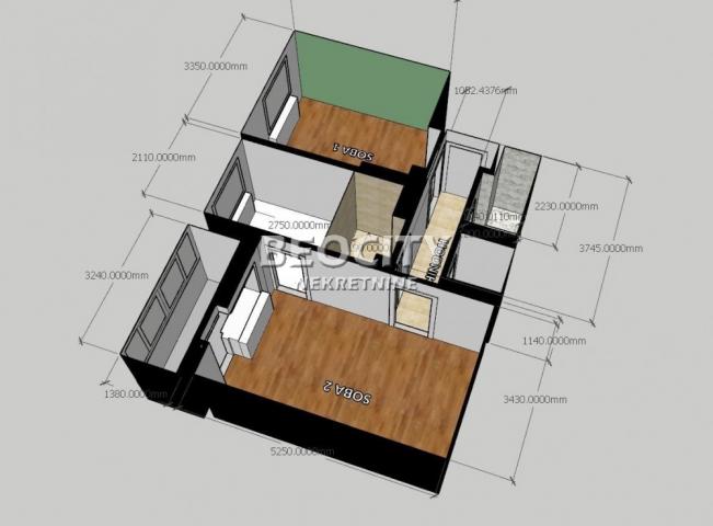 Novi Sad, Socijalno, Bulevar kralja Petra, 2. 5, 51m2, 130000EUR