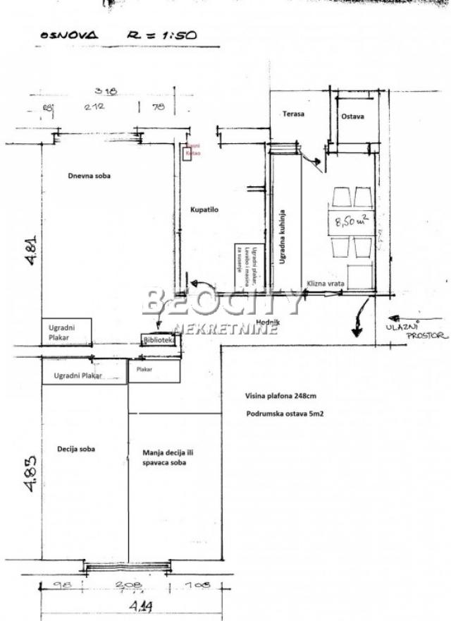 Novi Sad, Grbavica, Ljermontova, 3. 0, 63m2, 126000EUR