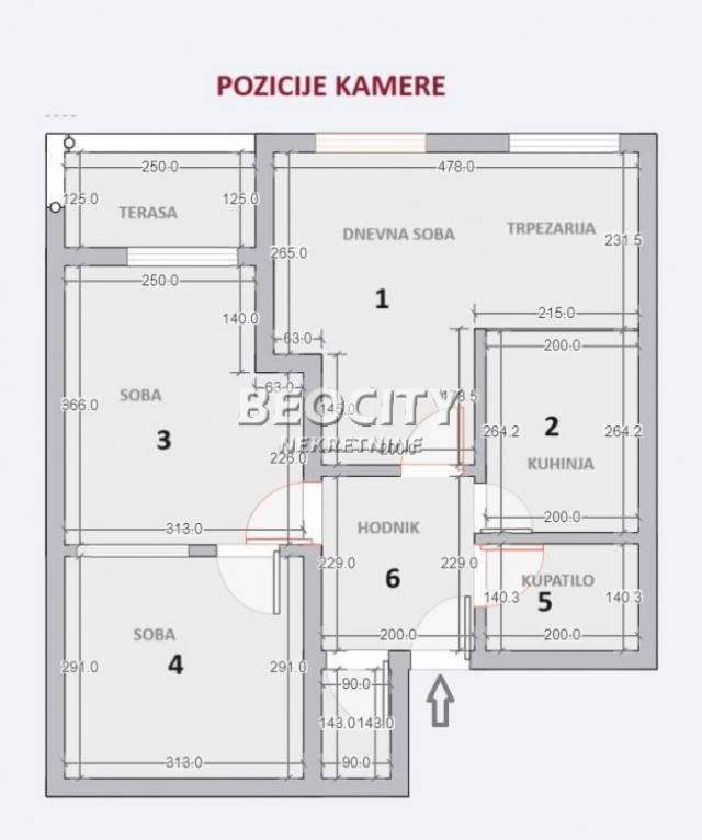 Zemun, Zemun polje, Martina Lutera Kinga, 2. 5, 50m2, 87000EUR