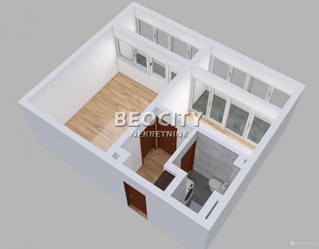 Novi Beograd, Blok 45, Dr Ivana Ribara, 1. 0, 46m2, 130000EUR