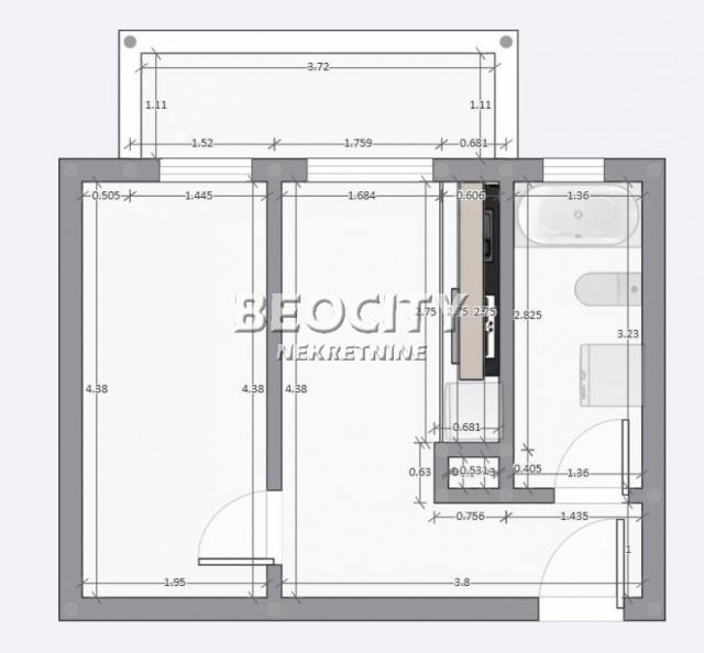 Rakovica, Vidikovačka padina, Kneževačka, 1. 0, 30m2, 59700EUR