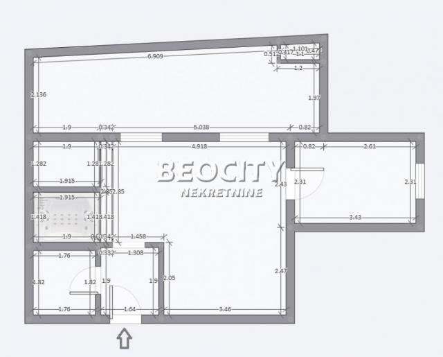 Voždovac, Vojvode Vlahovića, Vojvode Vlahovića, 2. 0, 66m2, 130000EUR