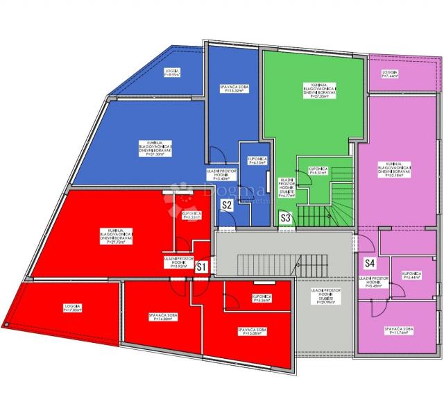 Wohnung Privlaka, 103,51m2