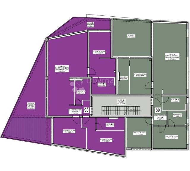 Wohnung Privlaka, 103,51m2