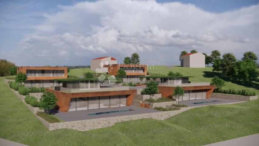 ODLIČAN PROJEKT S GRAĐEVINSKOM DOZVOLOM ZA GRADNJU 4 VILLE