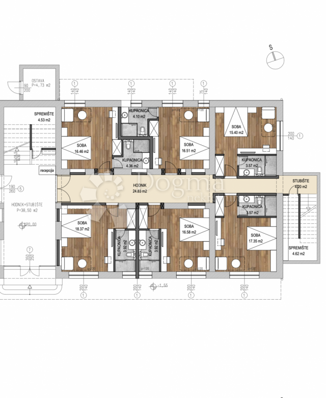 Geschäftsraum Grad, Split, 410m2