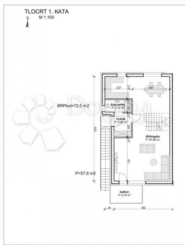 DVOETAŽNI STAN 110m2-Voltino-Novogradnja na top lokaciji !!! 